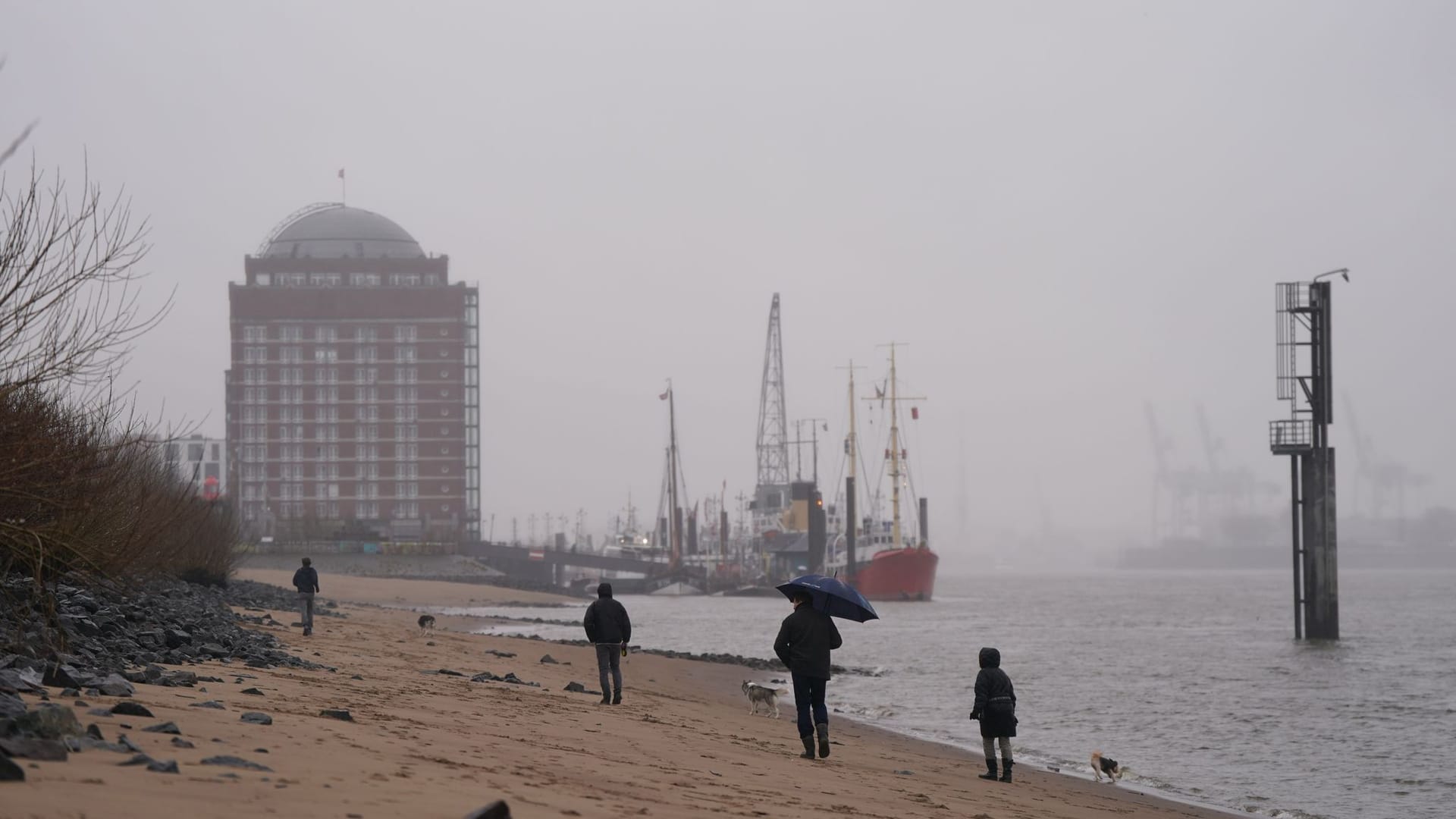 Regen in Hamburg Regen in Hamburg
