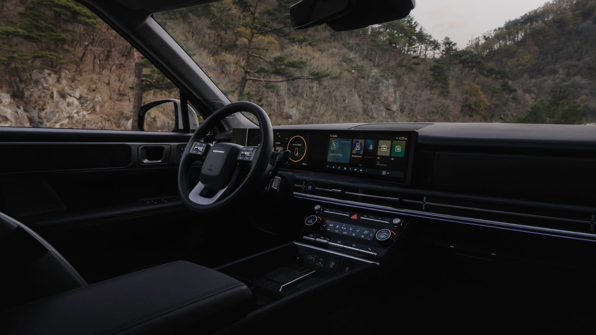 Cockpit des Hyundai Santa Fe