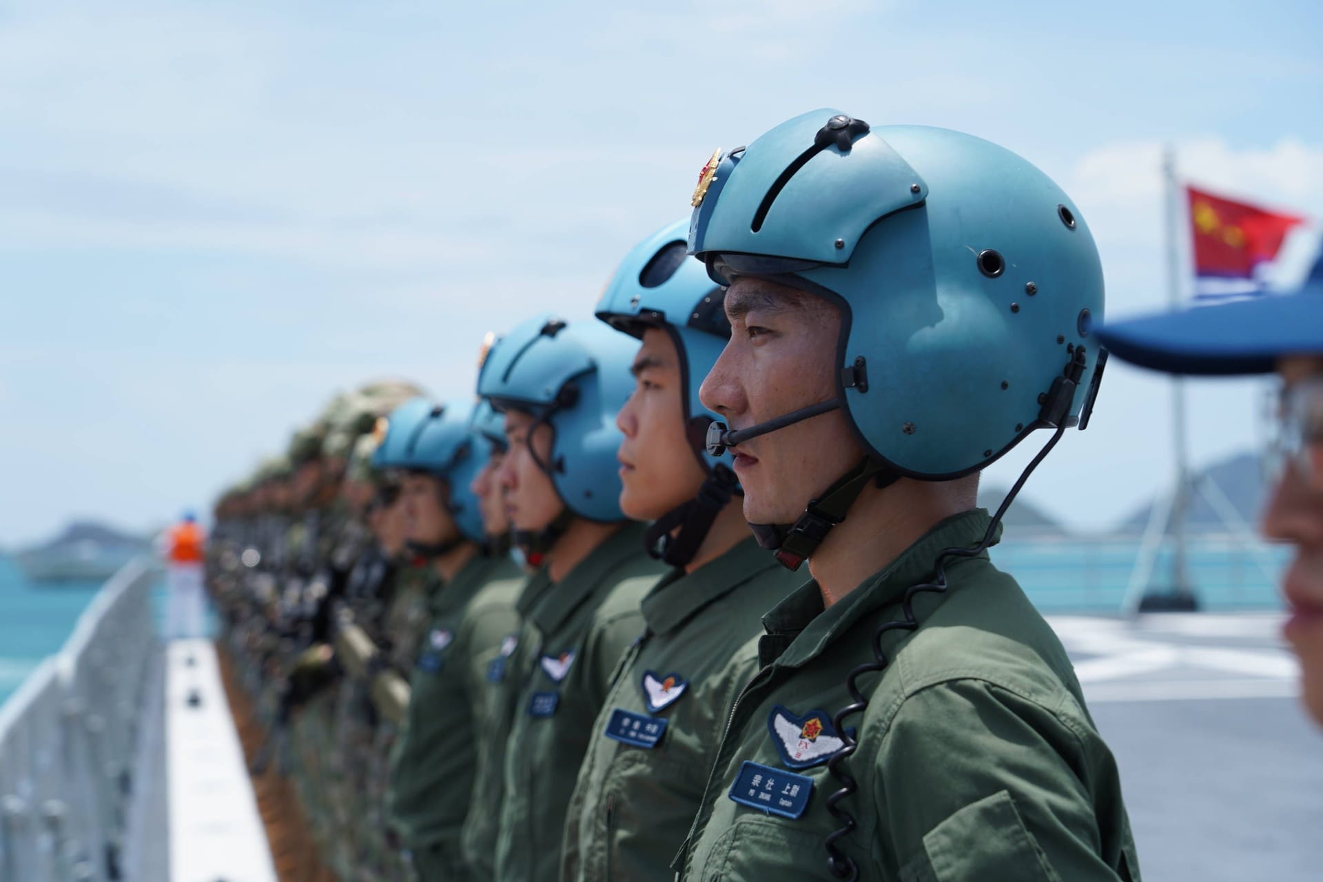 Soldaten der chinesischen Marine bei einer gemeinsamen Übung vor Thailand (Archivbild): Am Donnerstag und Freitag halten China und die USA Militärübungen im Südchinesischen Meer ab.