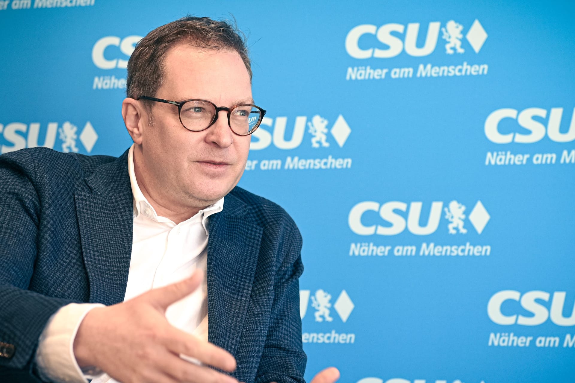 CSU-Generalsekretär Martin Huber: "Noch nie wurde einem Bundeskanzler so wenig vertraut wie Olaf Scholz."