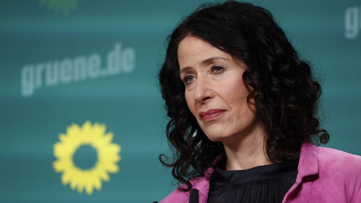 Bettina Jarasch, die Fraktionsvorsitzende der Berliner Grünen (Archivbild): Die Partei in der Hauptstadt will eine Prüfung zum Verbot der AfD.