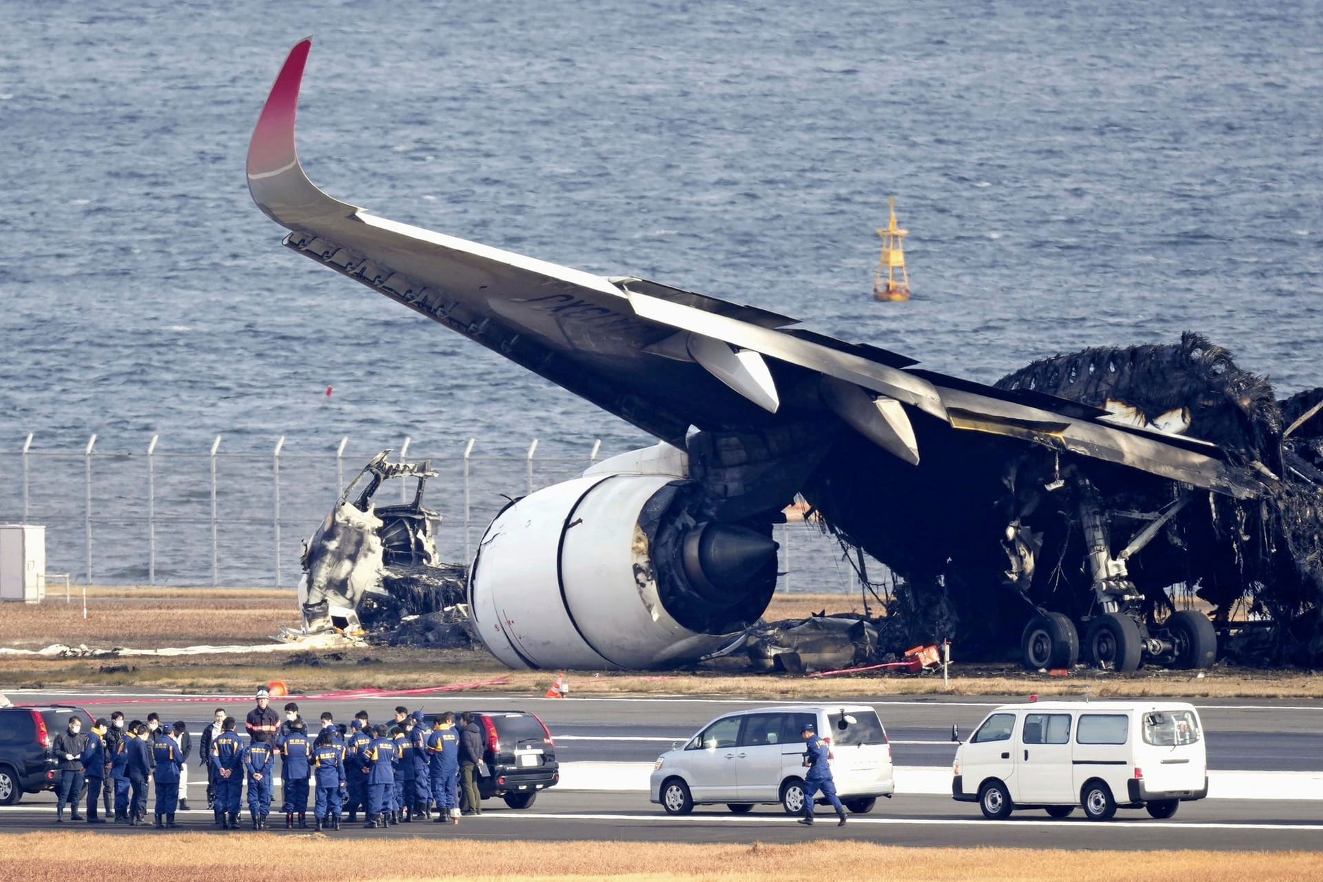 Flugzeugkollision in Tokio