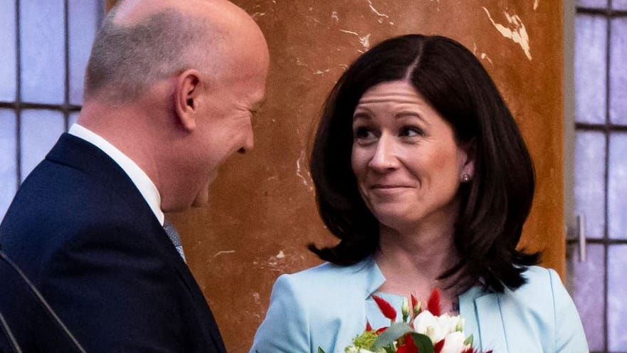 Der Regierende Bürgermeister Kai Wegner ernennt Katharina Günther-Wünsch zur Senatorin (Archivfoto): Sind die beiden mehr als nur Kollegen? Der Regierende Bürgermeister Kai Wegner ernennt Katharina Günther-Wünsch zur Senatorin (Archivfoto): Sind die beiden mehr als nur Kollegen?
