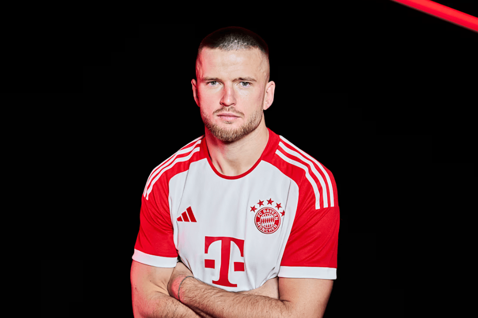 Eric Dier in seinem neuen Bayern-Trikot.