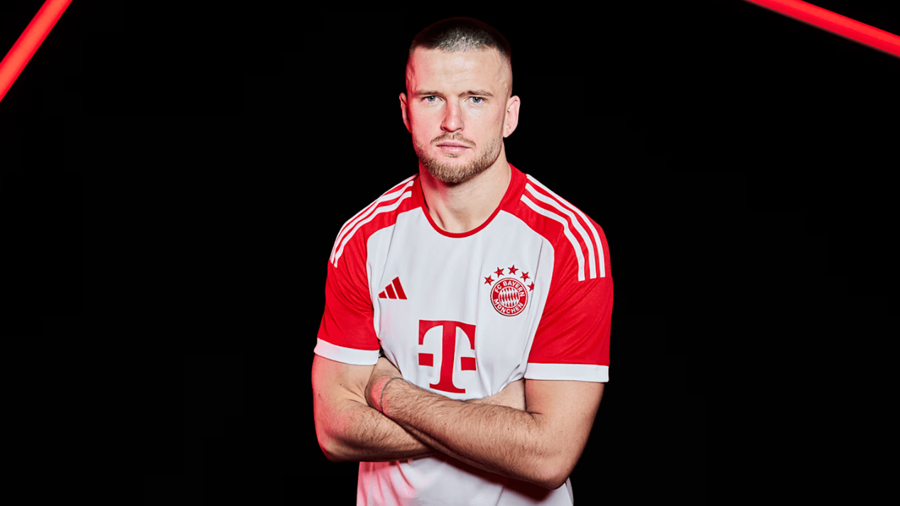 Eric Dier in seinem neuen Bayern-Trikot.