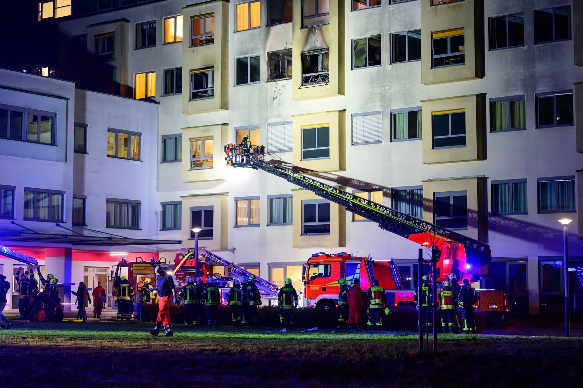 Brand in Krankenhaus in Uelzen