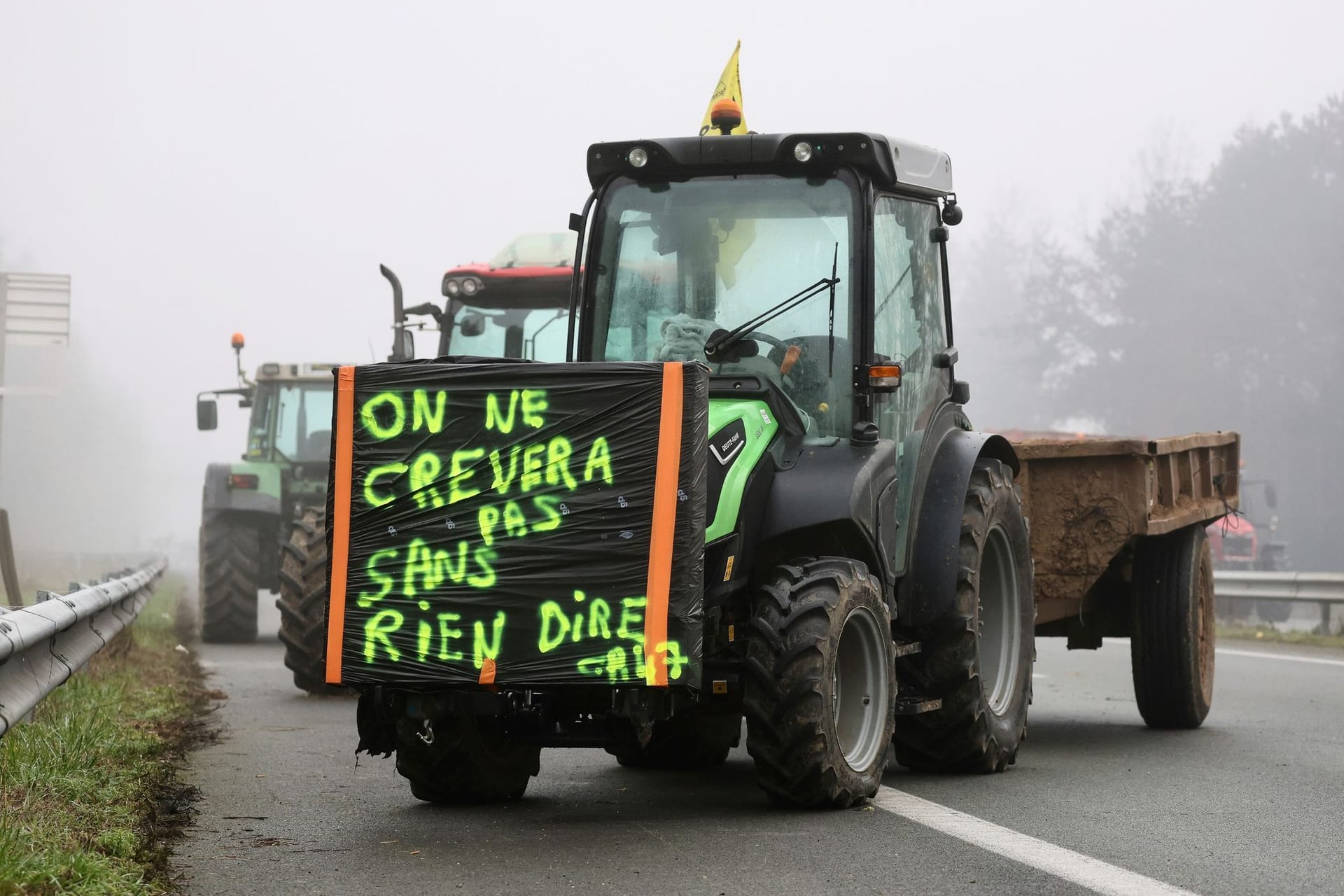 Bauernprotest - Frankreich