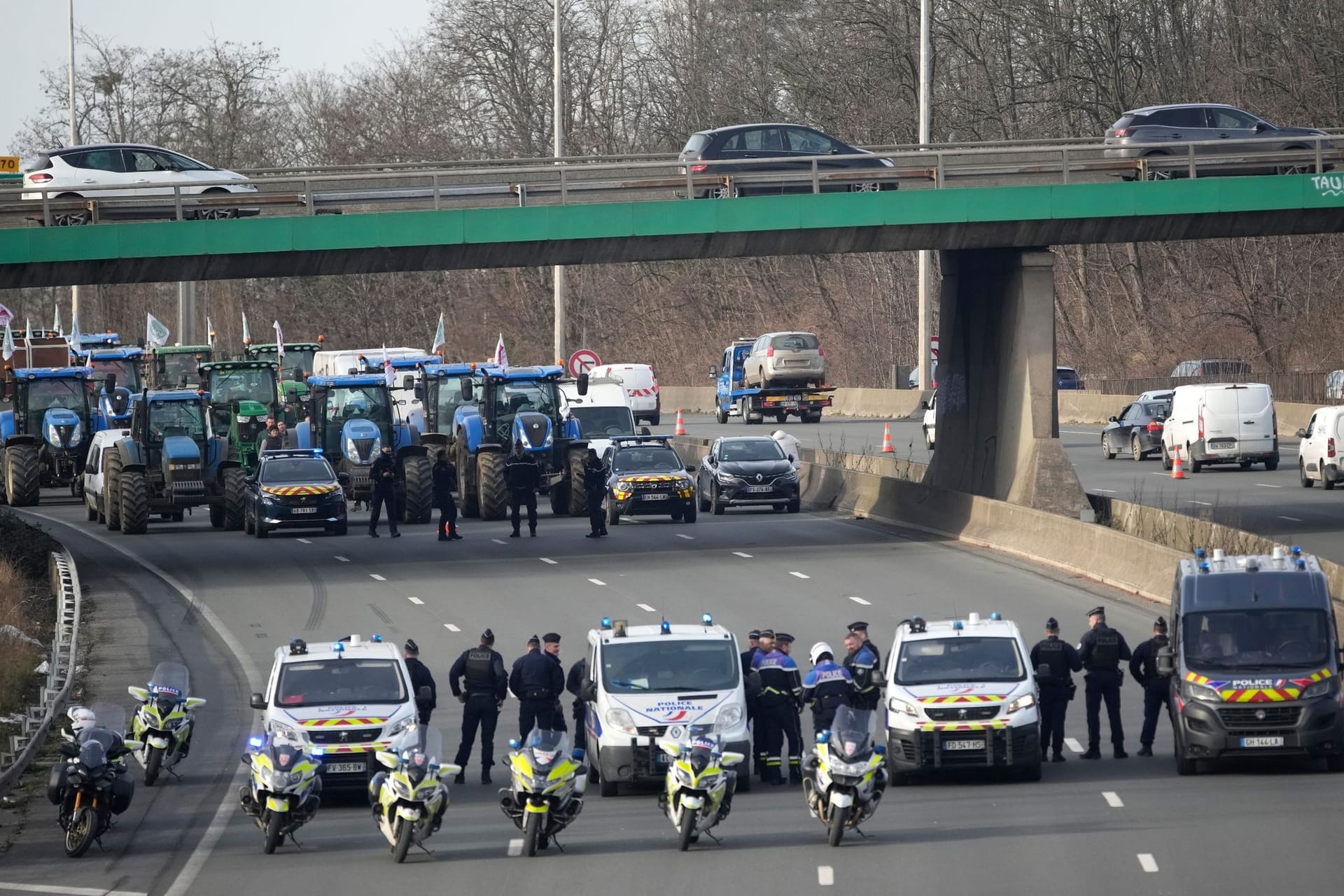 Bauernprotest - Frankreich
