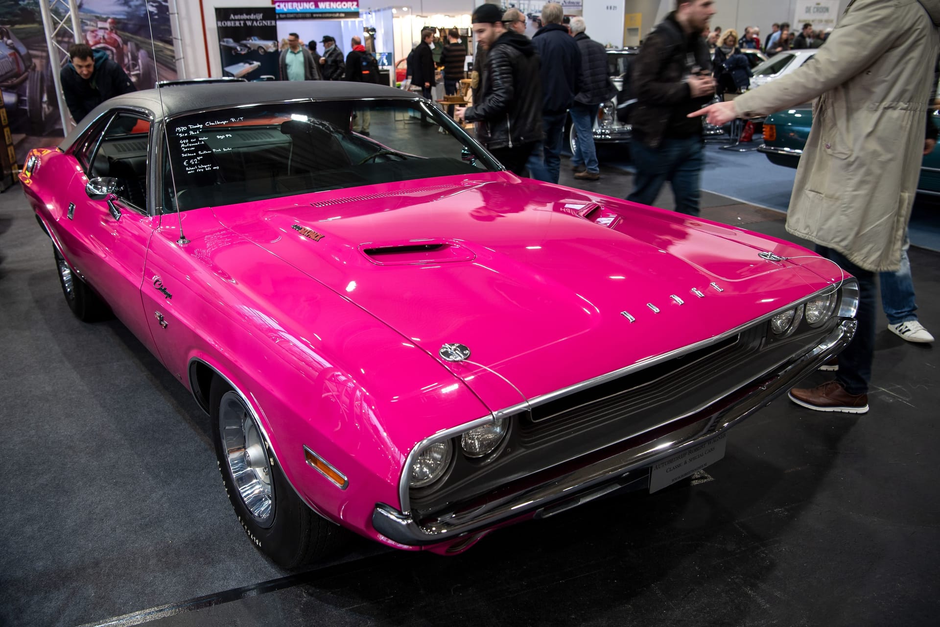 Ein 1970 Dodge Challenger "Bremen Classic Motorshow" (Archivbild): Die Messe präsentiert viele Raritäten.