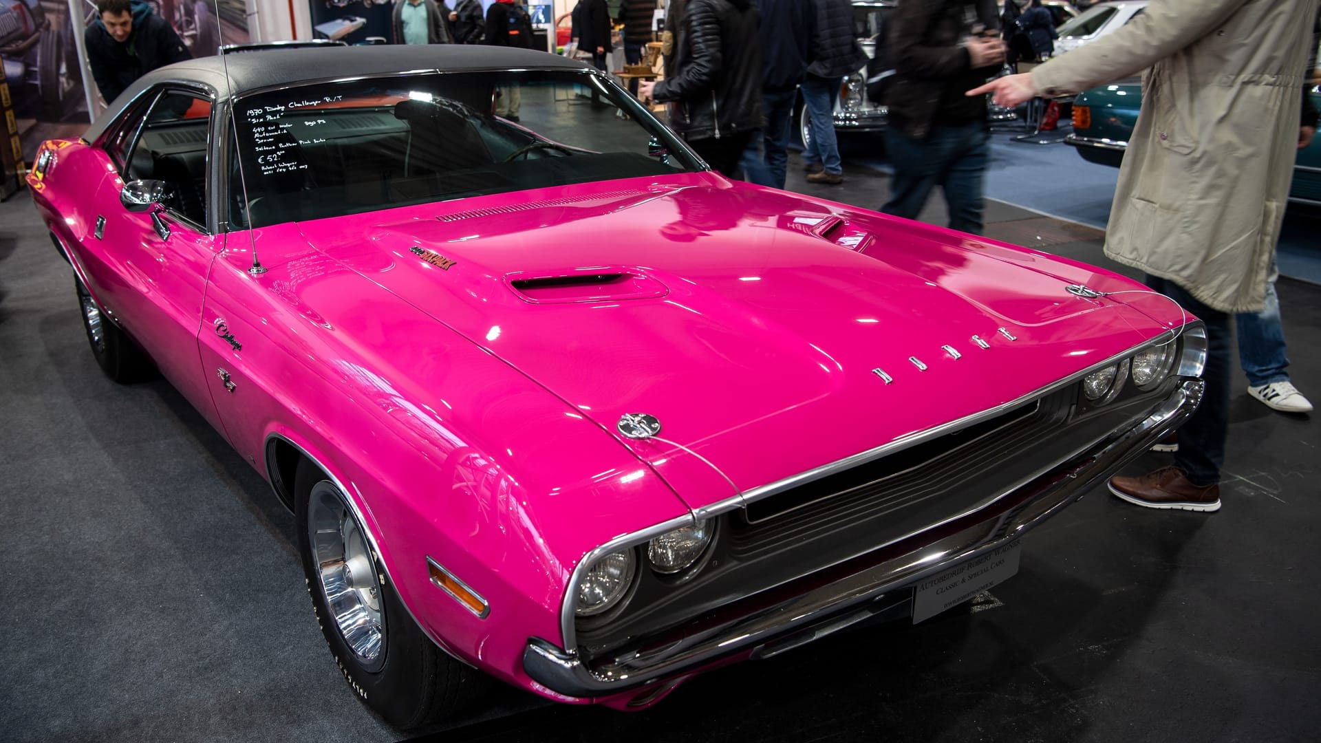 Ein 1970 Dodge Challenger "Bremen Classic Motorshow" (Archivbild): Die Messe präsentiert viele Raritäten.