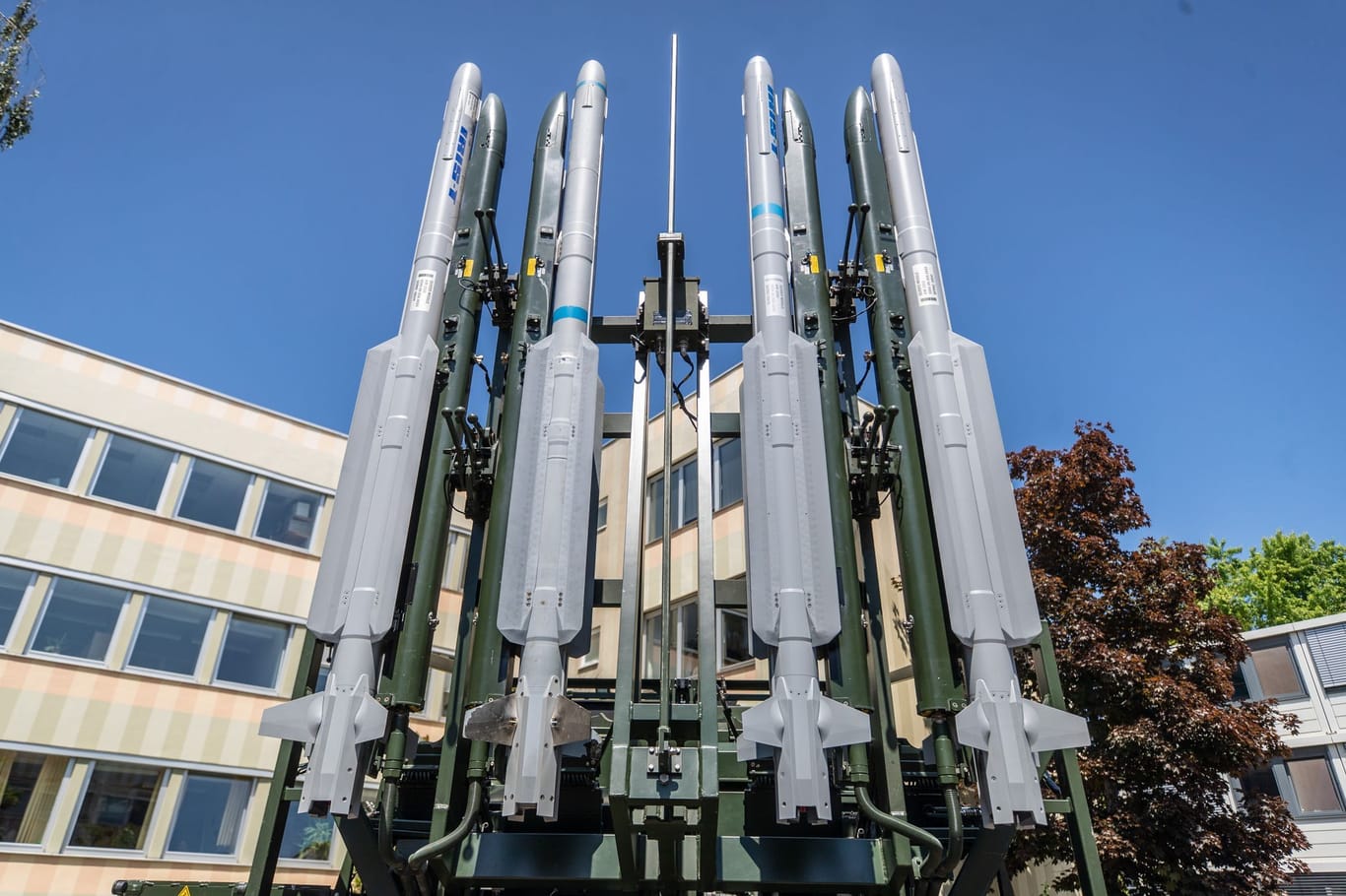 Raketenabwehrsystem vom Typ Iris-T (Archivbild): Es soll um den Export von 150 Luft-Luft-Lenkflugkörpern des Typs Iris-T gehen.