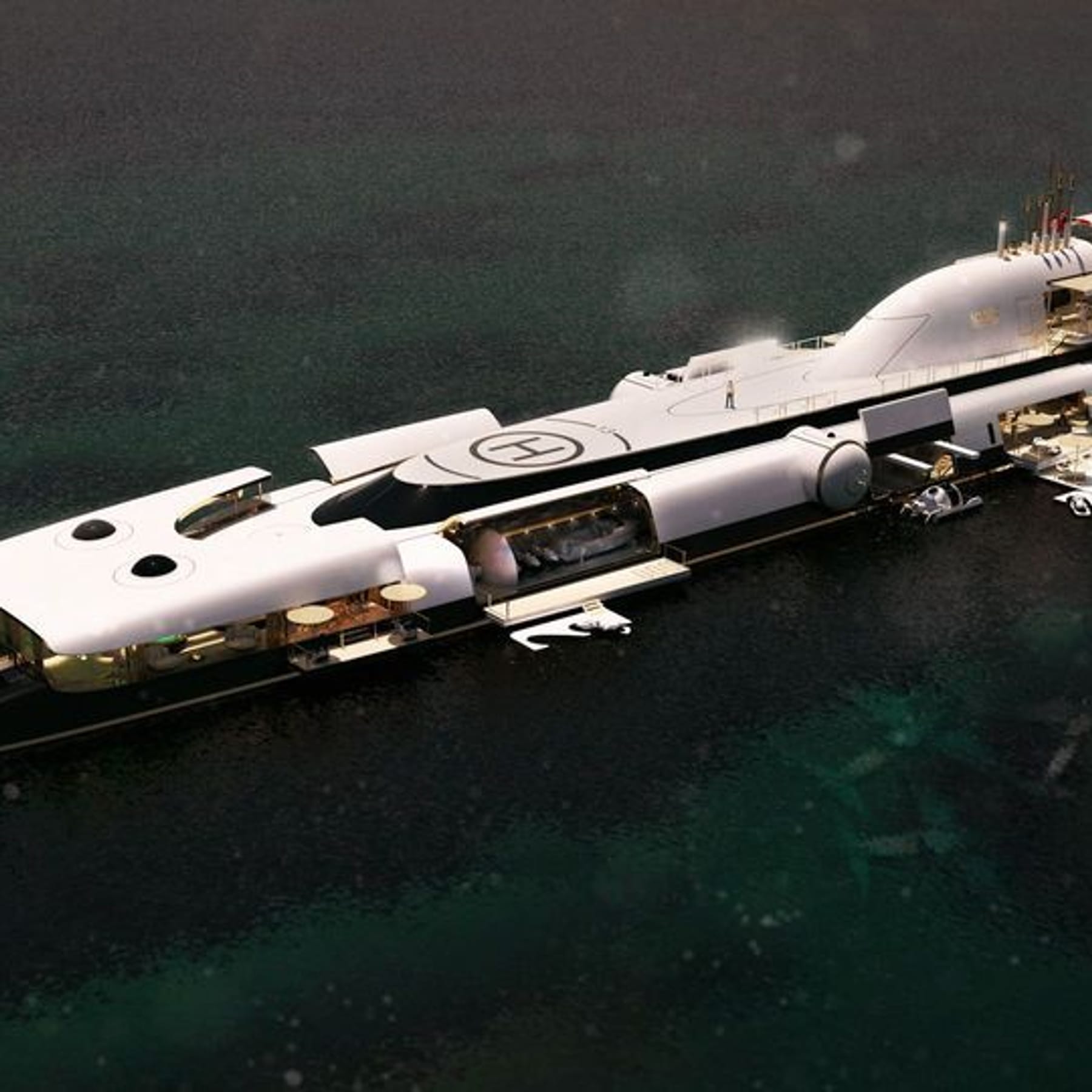 Wie bei James Bond: Luxus-U-Boot für 1,85 Milliarden Euro – Video zeigt  Pläne