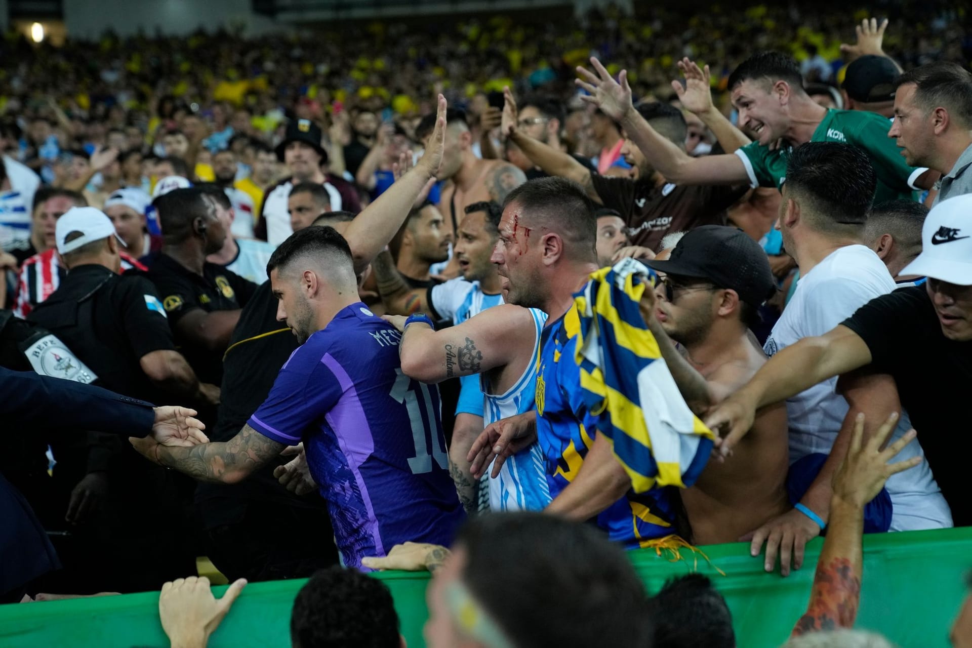 Tumulte im Maracanã-Stadion