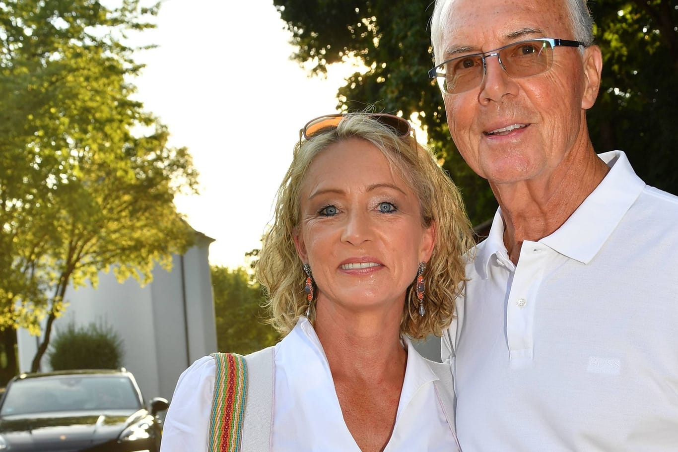 Heidi und Franz Beckenbauer: Hier posieren die beiden bei einem Charityevent im Jahr 2018.