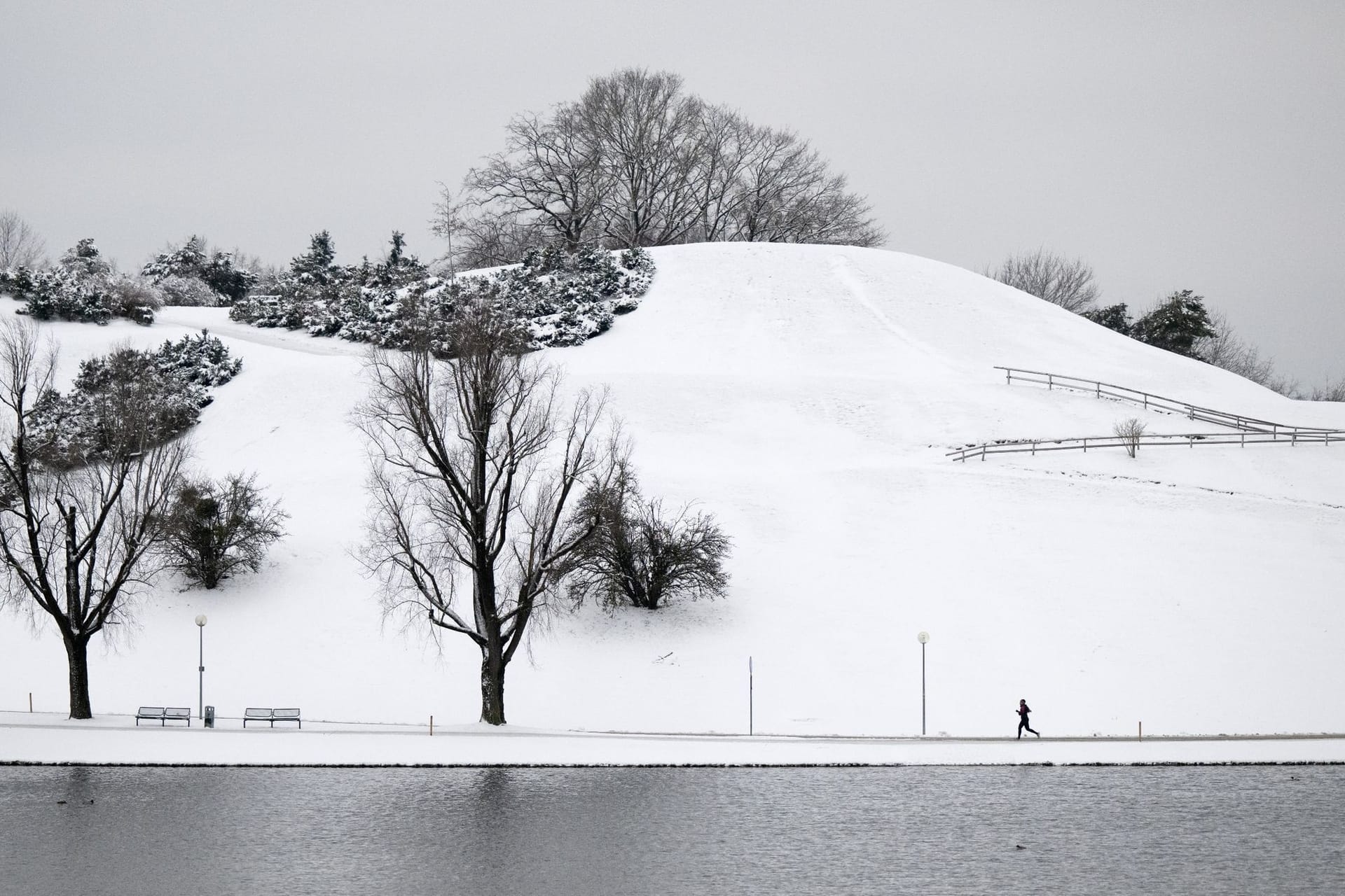 Schnee in München
