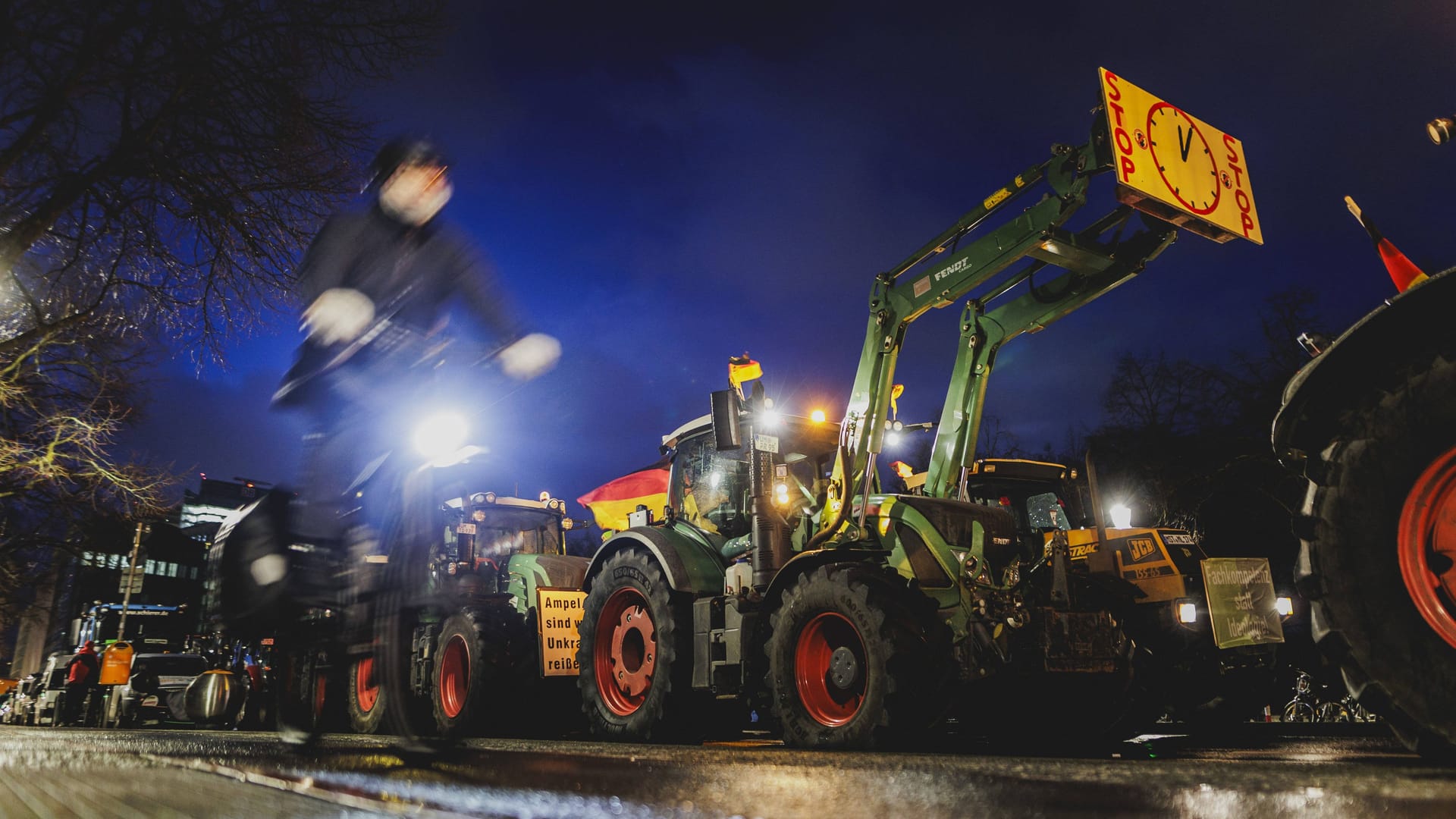 Bauernprotest in Berlin