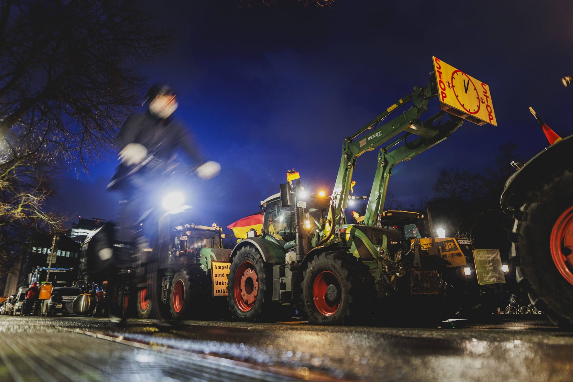 Bauernprotest in Berlin