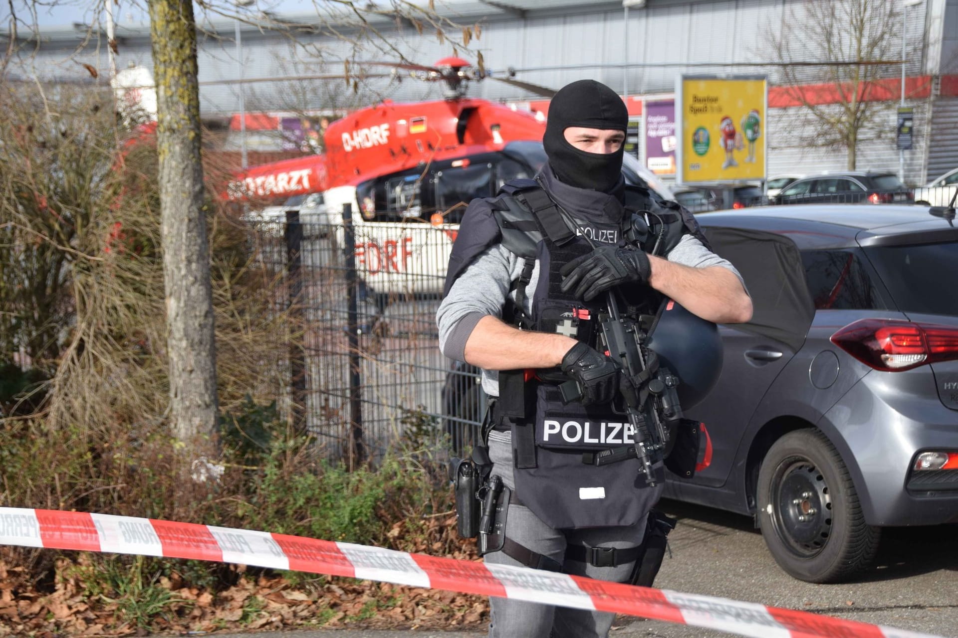 Polizeieinsatz in St. Leon-Rot