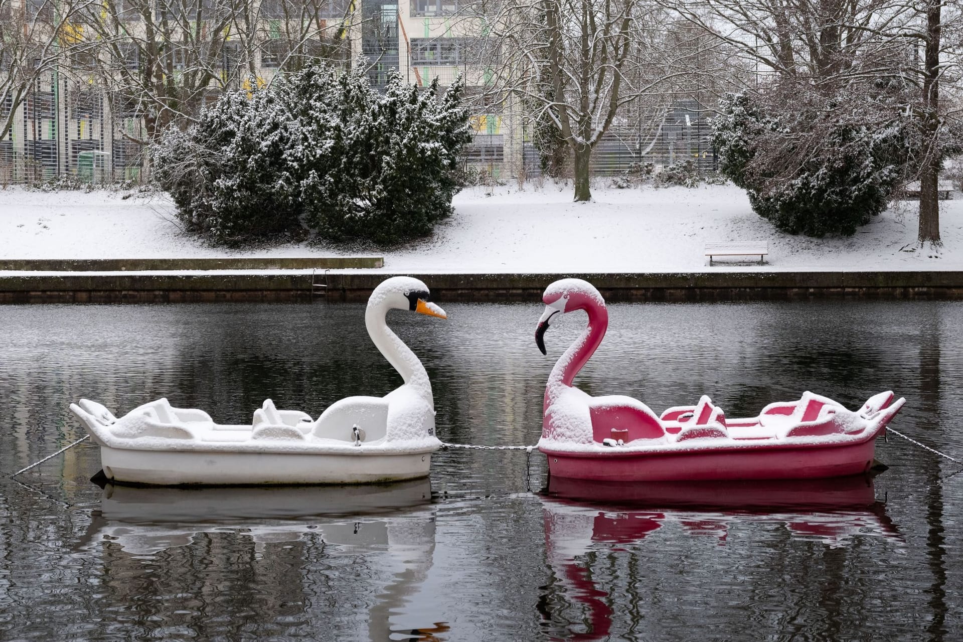 Schnee in Brandenburg