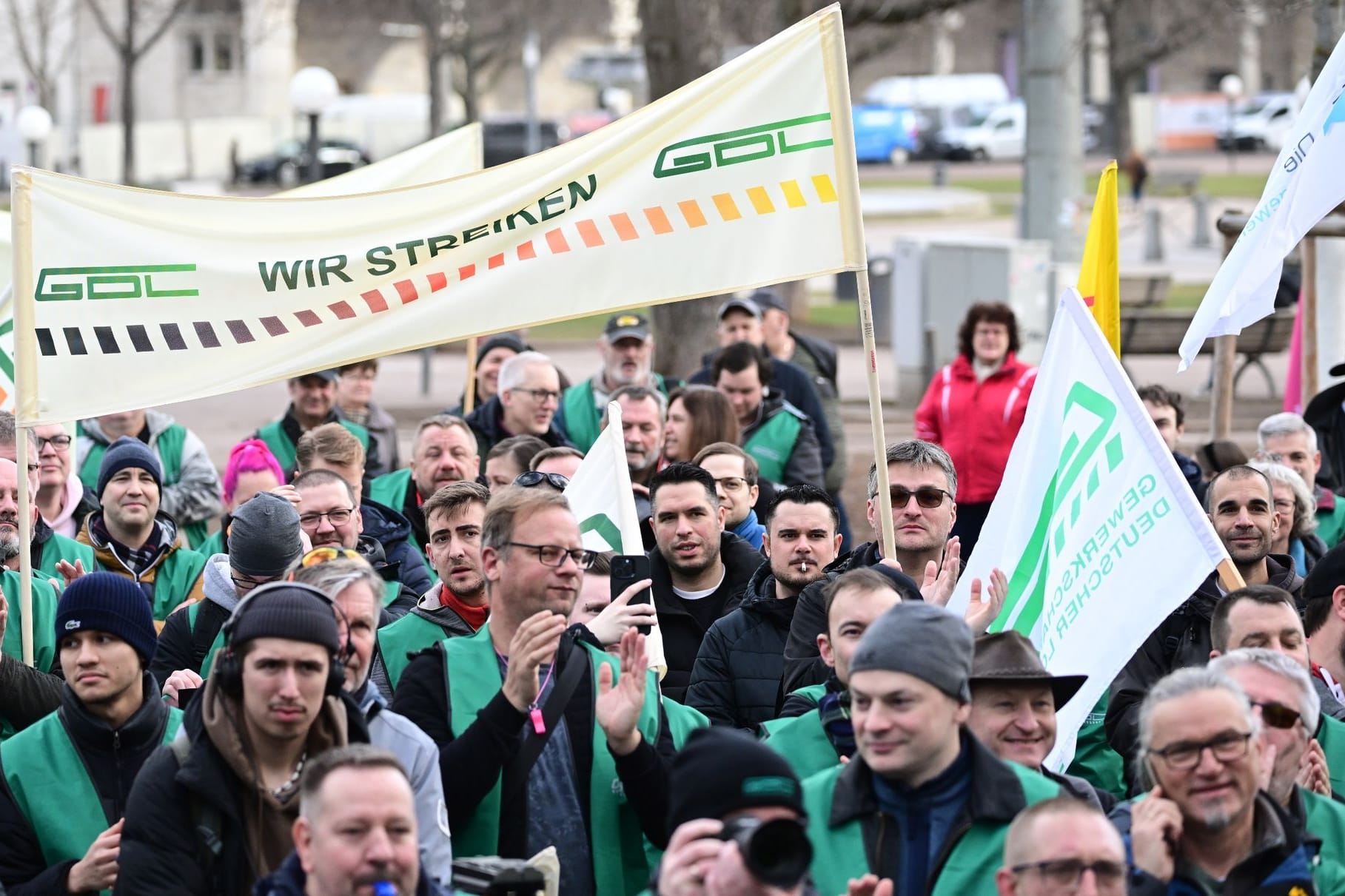 GDL-Streik - Stuttgart GDL-Streik - Stuttgart