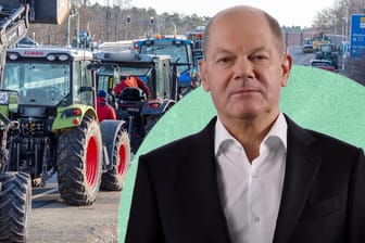 Bundeskanzler Olaf Scholz äußert sich zu den Bauernprotesten