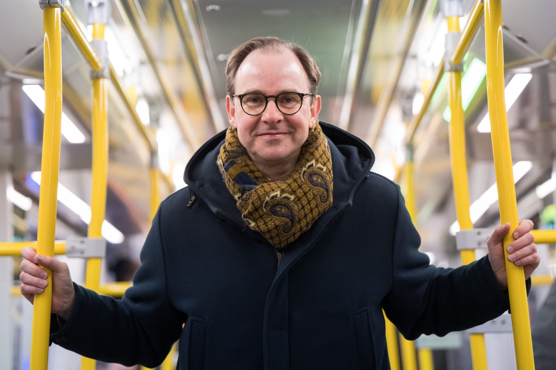 Chef der Berliner Verkehrsbetriebe (BVG): Henrik Falk ist seit Januar im Amt.