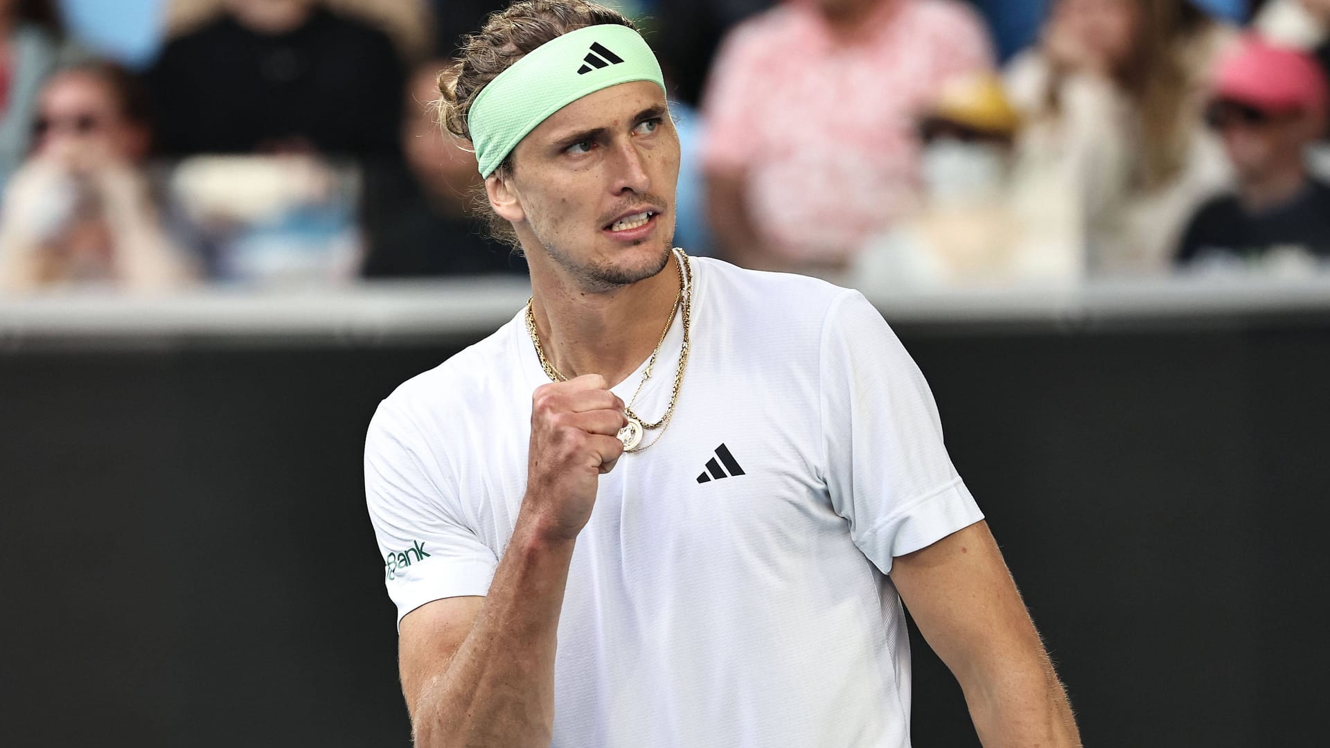 Alexander Zverev: Er hat das Viertelfinale erreicht.