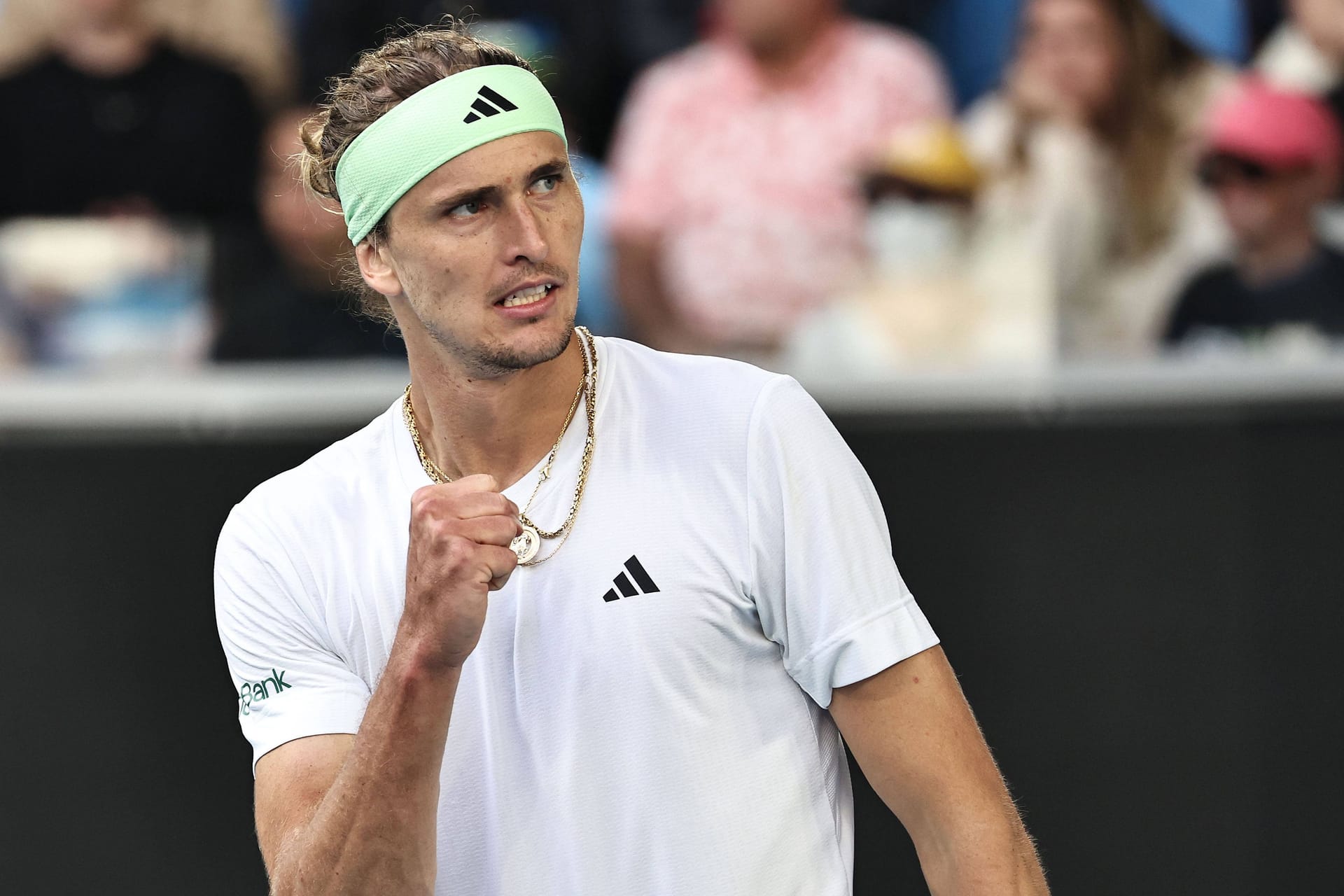 Alexander Zverev: Er hat das Viertelfinale erreicht.