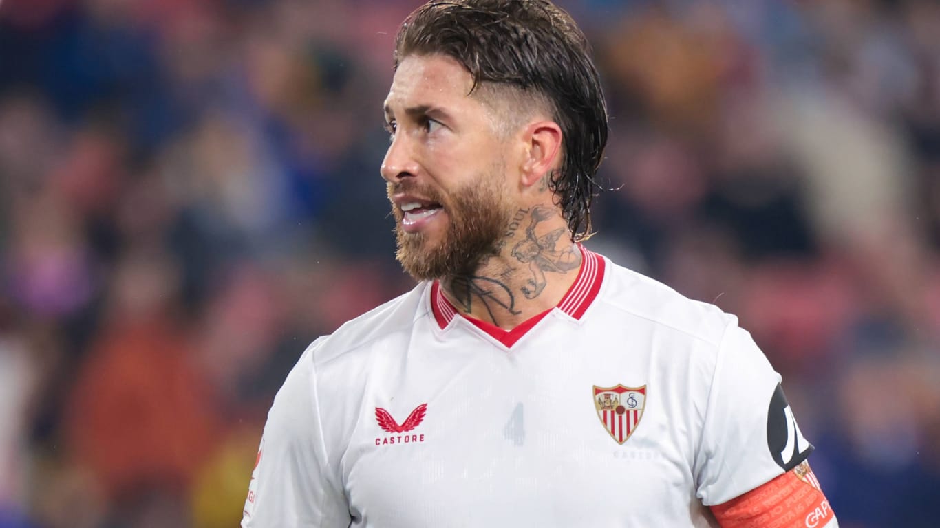 Sergio Ramos: Er befindet sich mit dem FC Sevilla in einer kritischen sportlichen Situation.