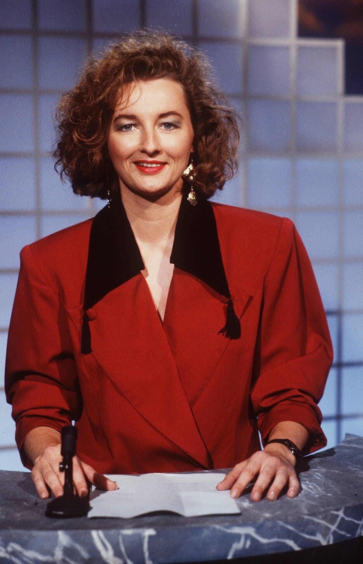 Frauke Ludowig im Jahr 1990