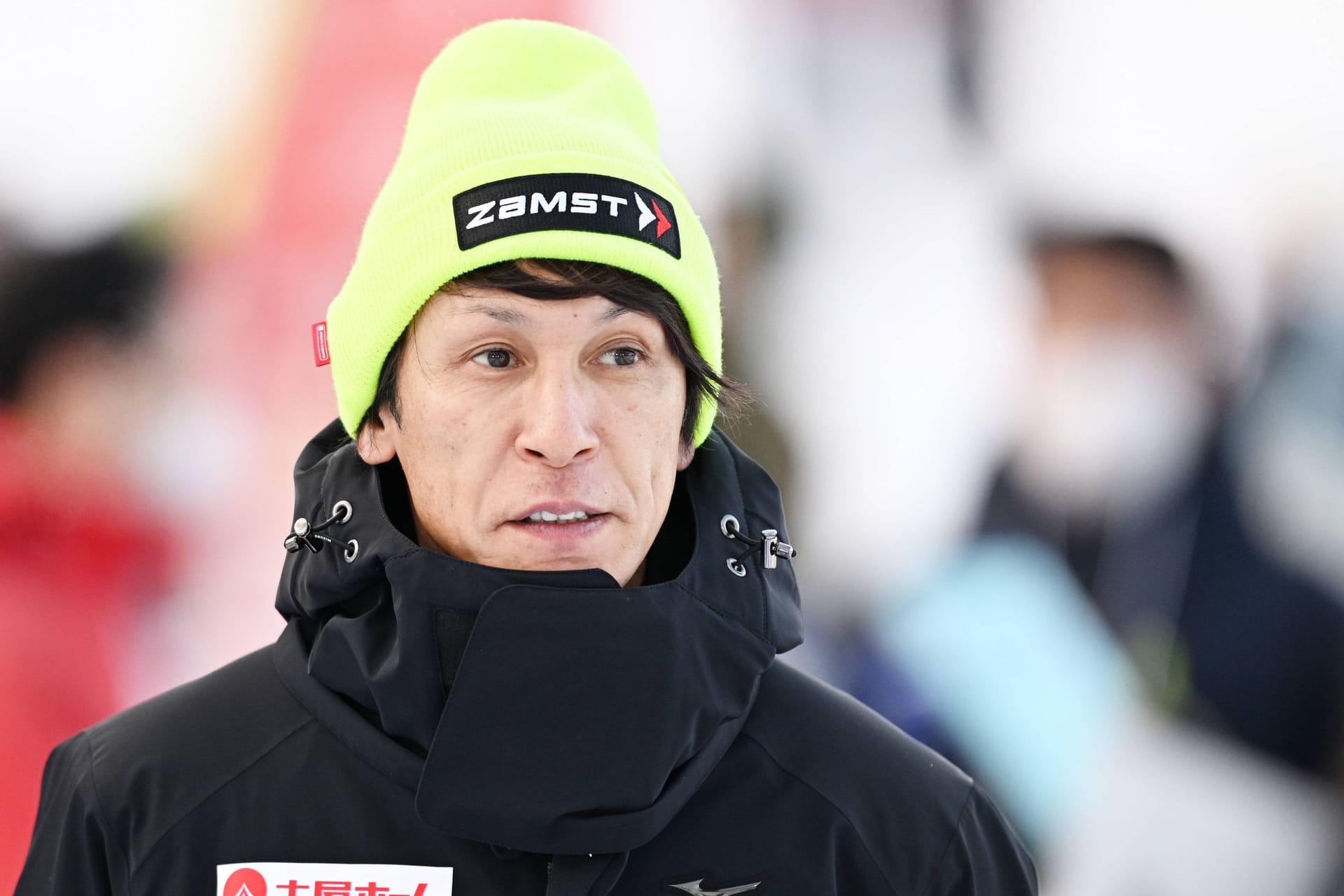 Noriaki Kasai: Der Japaner hat auch im hohen Sportleralter ein großes Herz für das Skispringen.