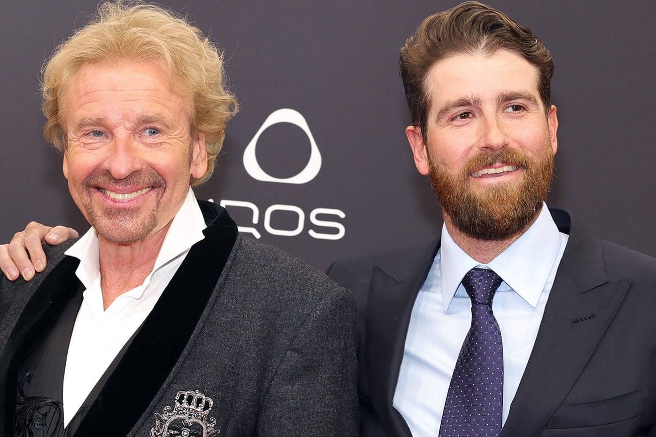 Thomas und Roman Gottschalk: Vater und Sohn treten immer mal wieder gemeinsam auf.