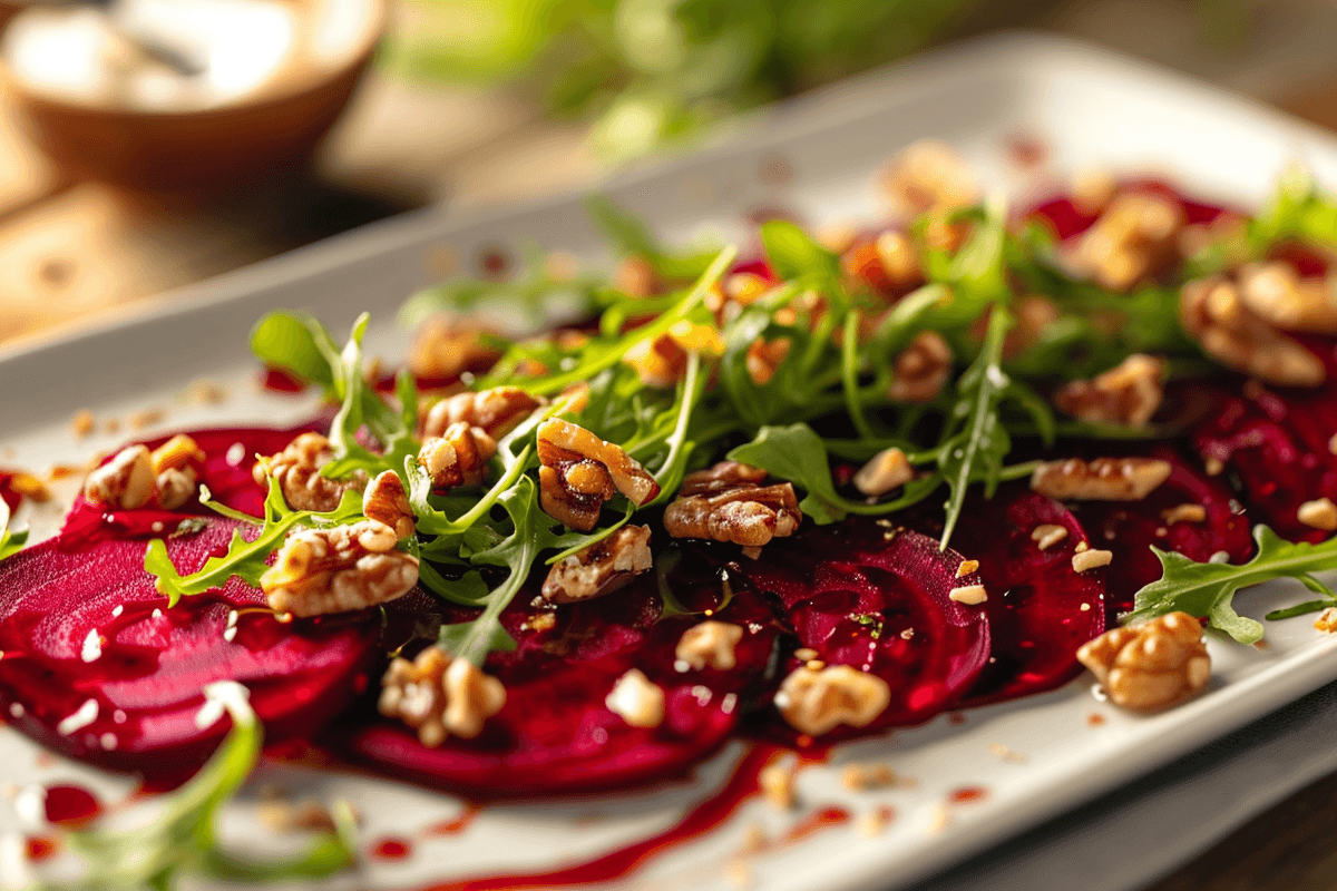 Rote-Bete-Carpaccio