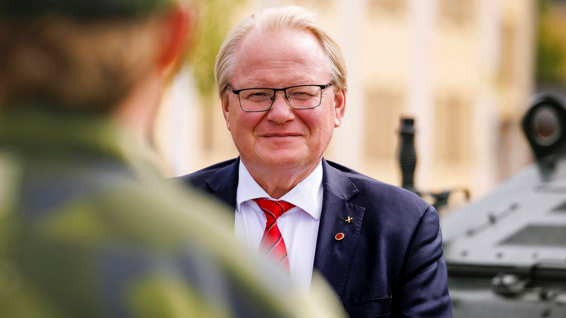 Ex-Verteidigungsminister Peter Hultqvist: "Russland ist eine langfristige Bedrohung für uns."