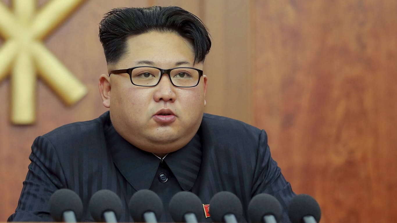Nordkoreas kommunistischer Machthaber Kim jong-un (Archivbild).