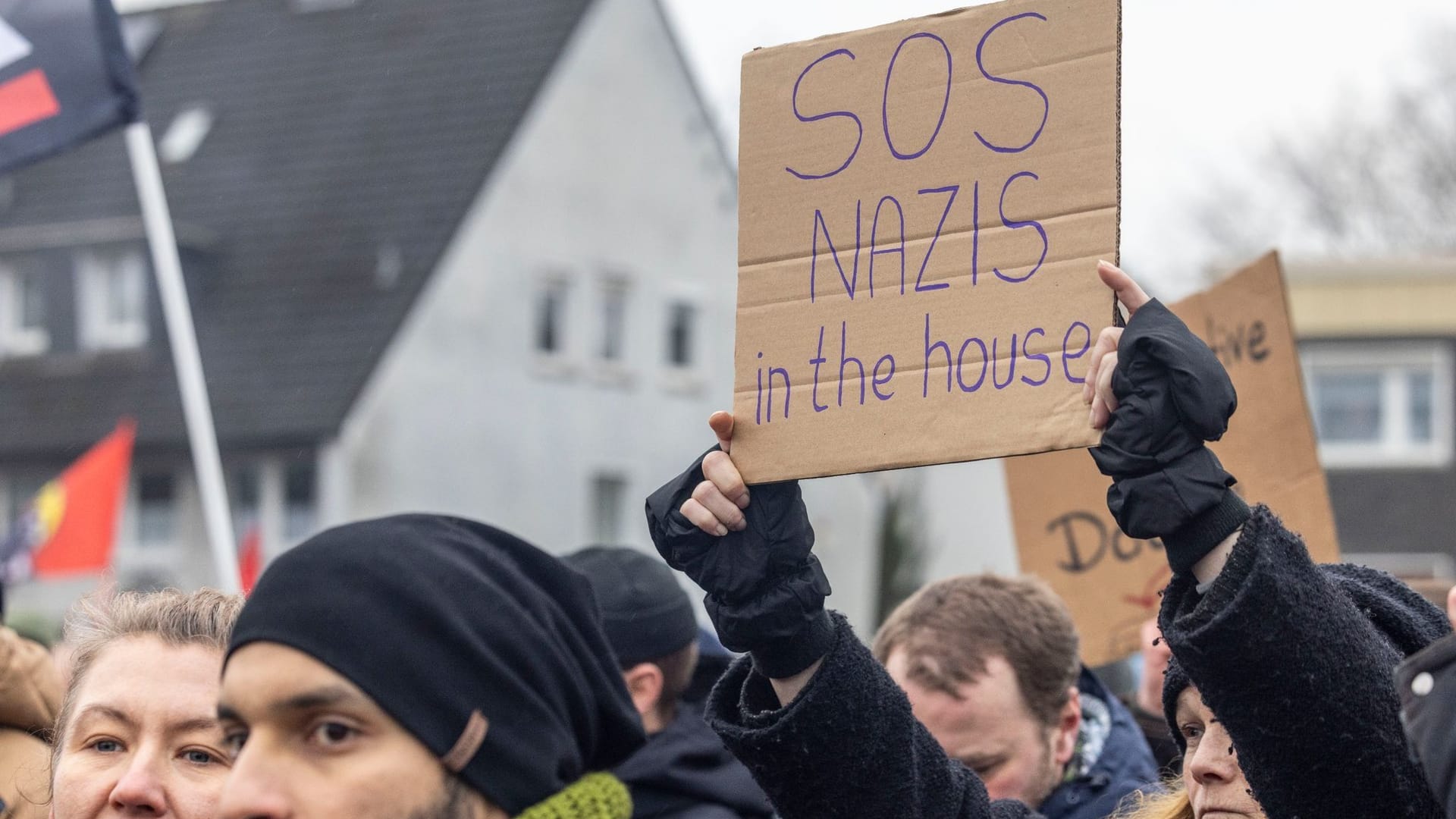 Neujahrsempfang der AfD: Proteste Neujahrsempfang der AfD: Proteste