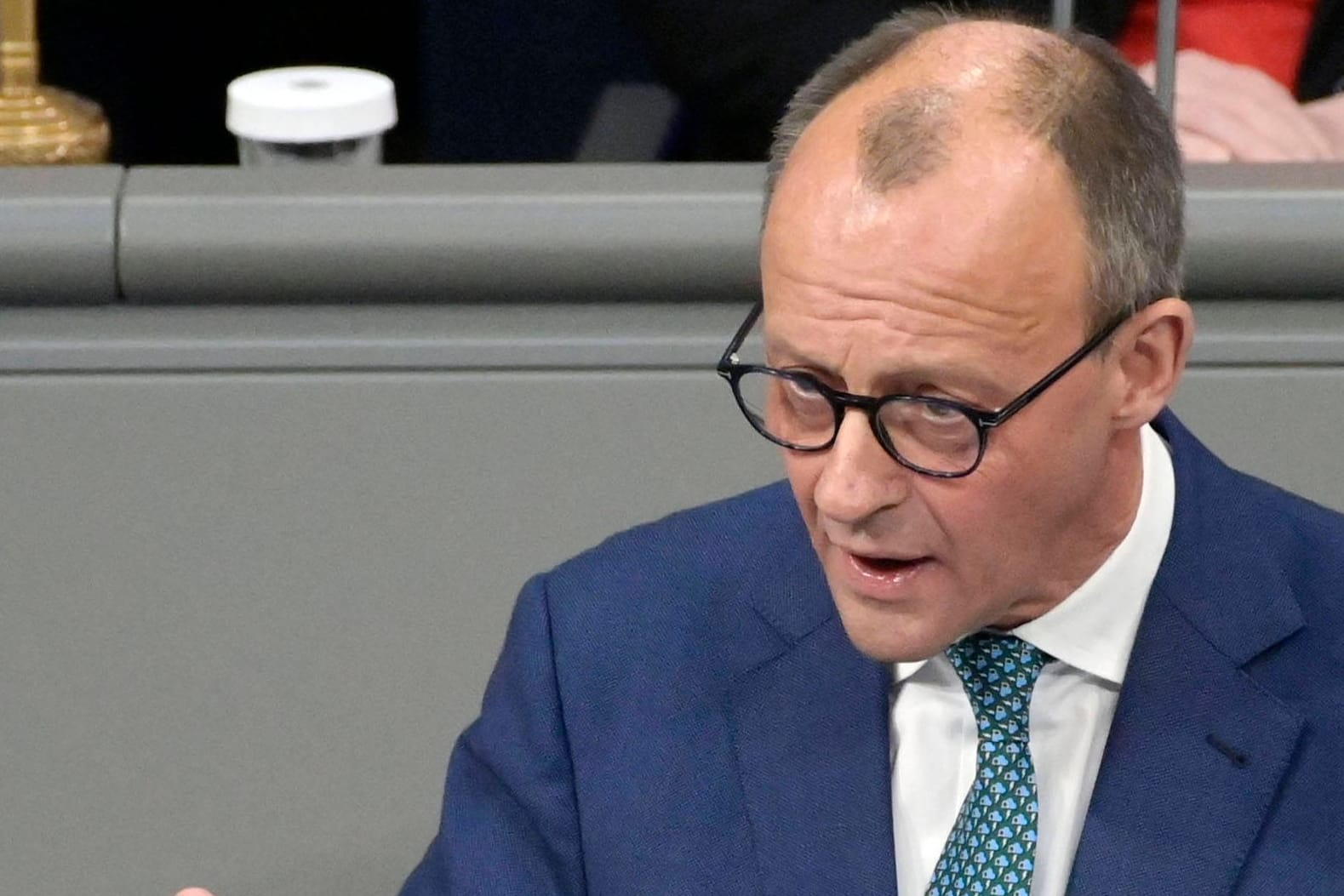 CDU-Vorsitzender Friedrich Merz: "Landwirte, Spediteure oder wer auch immer dürfen sich nicht instrumentalisieren lassen."