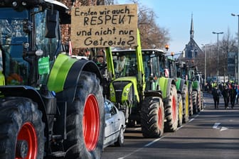 Traktoren in Kassel: