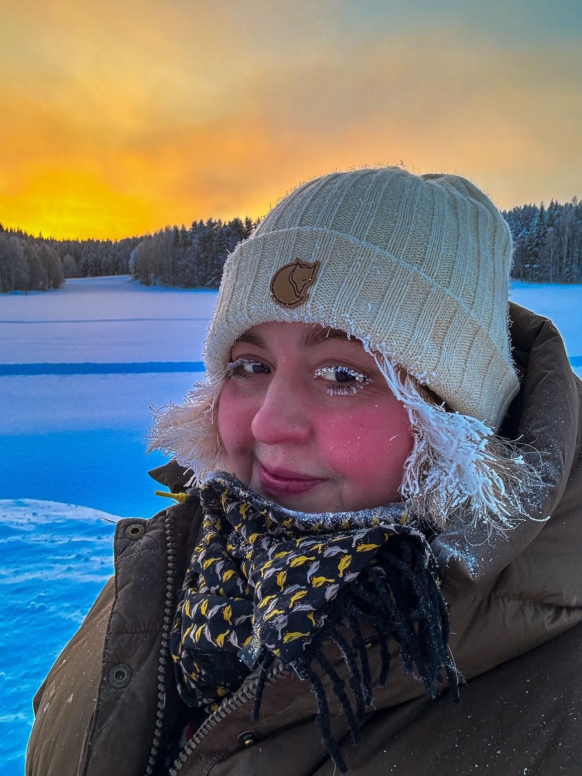 Kältewelle trifft Schweden: Wiebke Jahn lebt im betroffenen Norden des Landes.