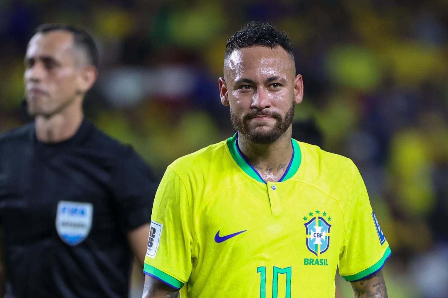 Neymar: Er feierte, obwohl der brasilianische Verband am Abgrund steht.