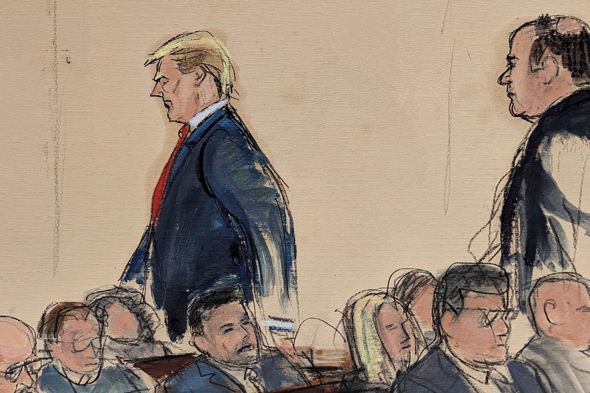 Prozess gegen ehemaligen US-Präsidenten Trump