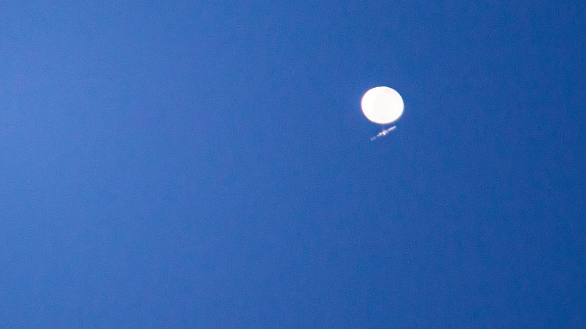 Spionageballon (Symbolbild): Taiwan hat nach eigenen Angaben vier chinesische Ballons entdeckt.