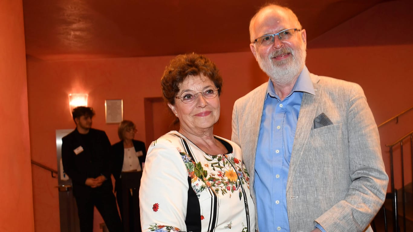 Monika Baumgartner mit ihrem Partner Hans Böhmer
