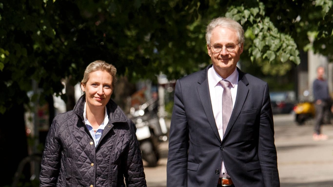 Alice Weidel und Roland Hartwig: Gehen nun getrennte Wege.