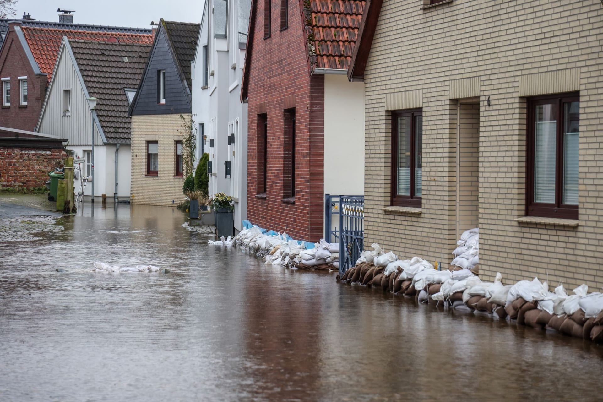 Hochwasser in Niedersachsen - Verden