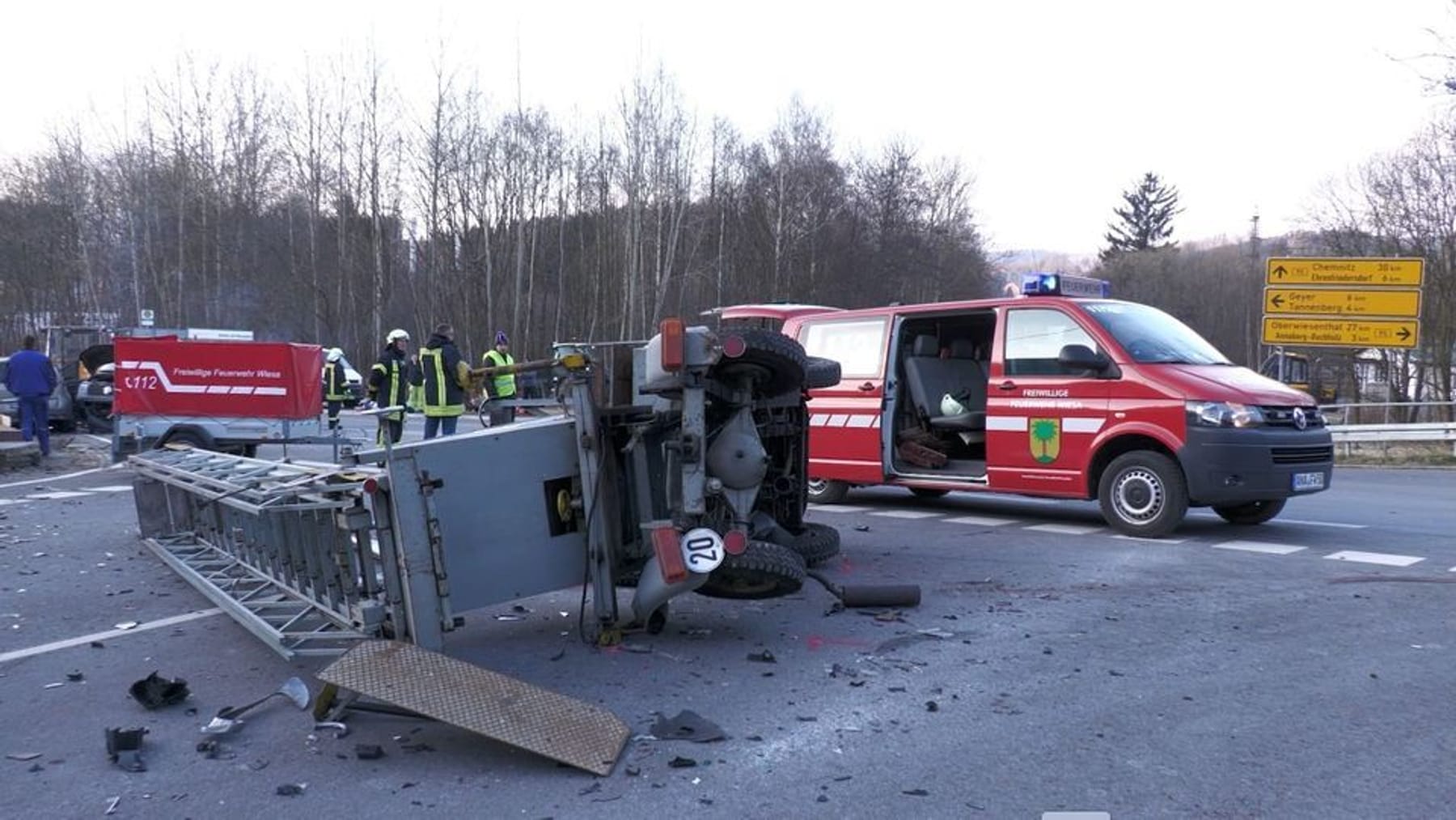 Bauernproteste: Zwei Verletzte Nach Unfall Im Erzgebirge | Video