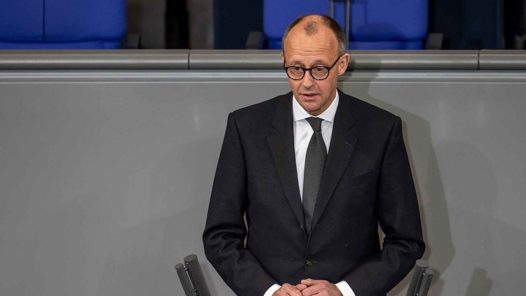 Friedrich Merz (CDU), CDU-Bundesvorsitzender: Er erinnert an Schäuble mit einer Anekdote aus dessen Kindheit.