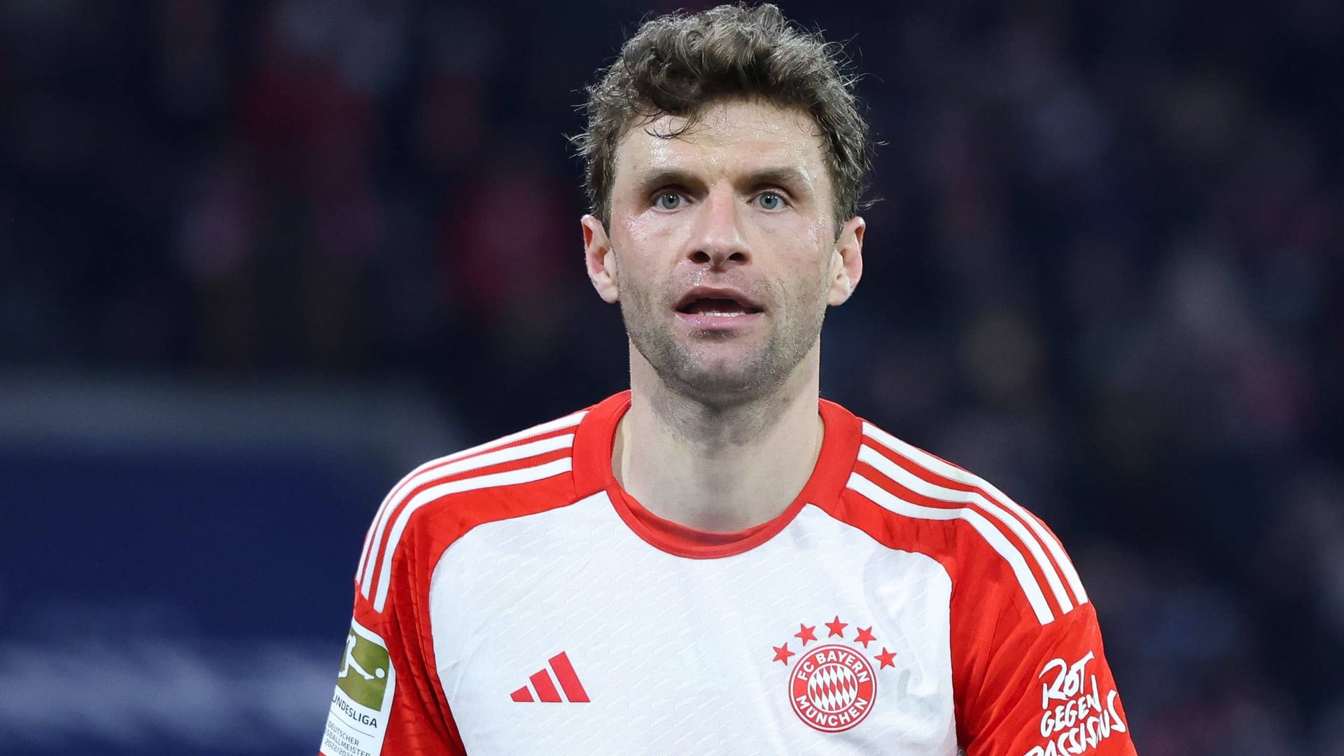 Thomas Müller: Der Angreifer spielt gegen Hoffenheim von Anfang an.