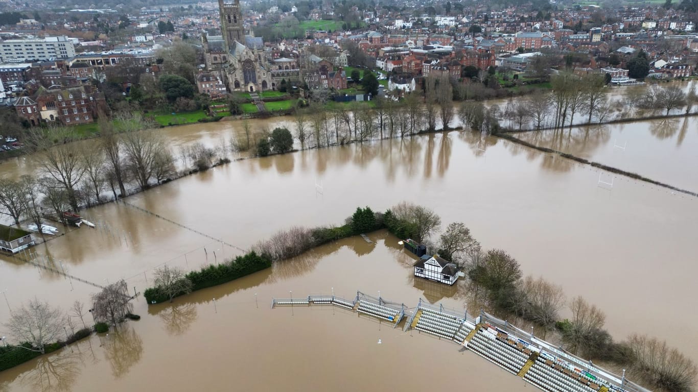 Hochwasser in Großbritannien