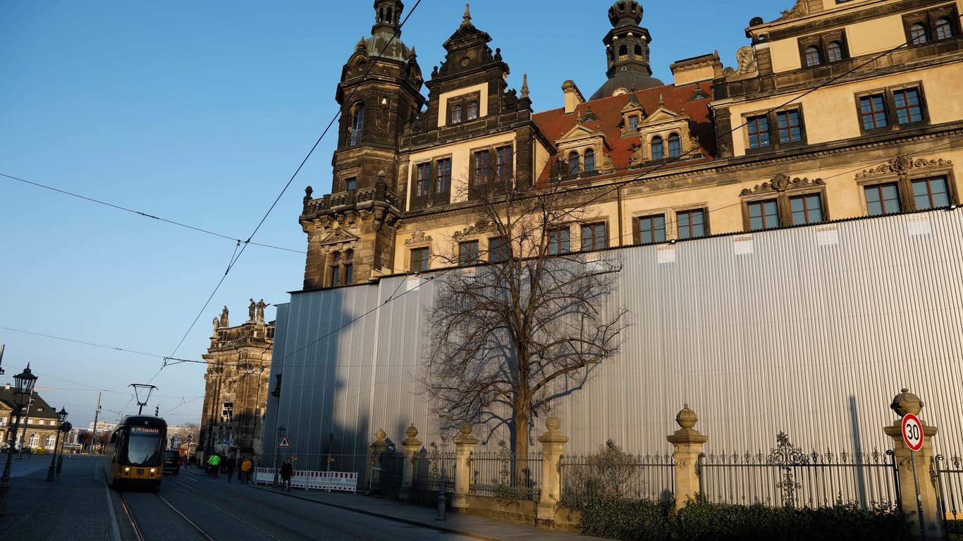 Grünes Gewölbe in Dresden (Archivbild): Nach dem Einbruch im Jahr 2019 wurde das Gebäude besser gegen Diebstahl geschützt.